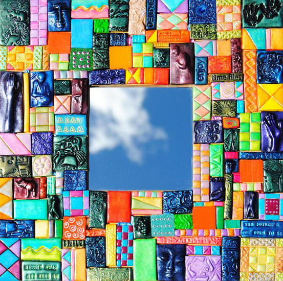 Mosaic mirror 1