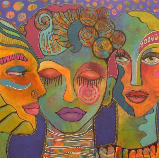 All the colors I am inside