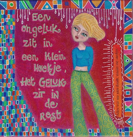 Unhappiness sits in a little corner