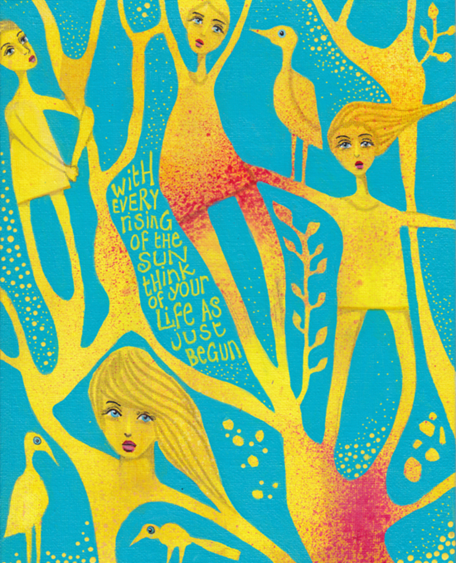 think of your life as just begun