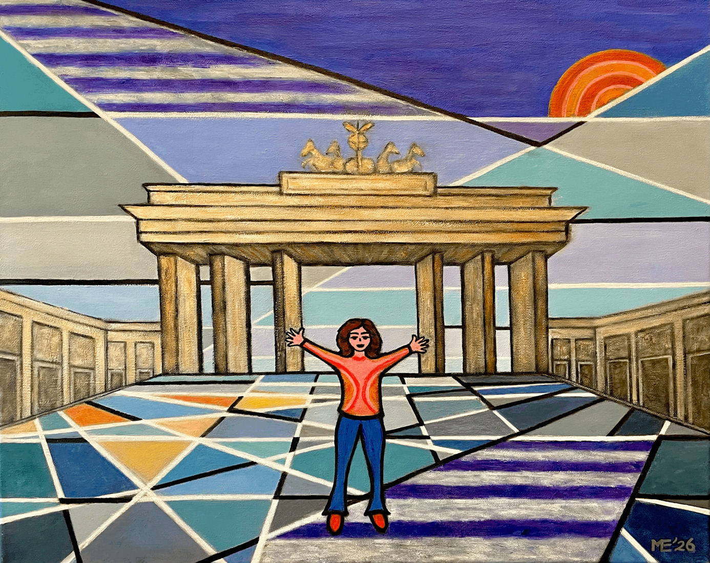 Bij de Brandenburger Tor - 2