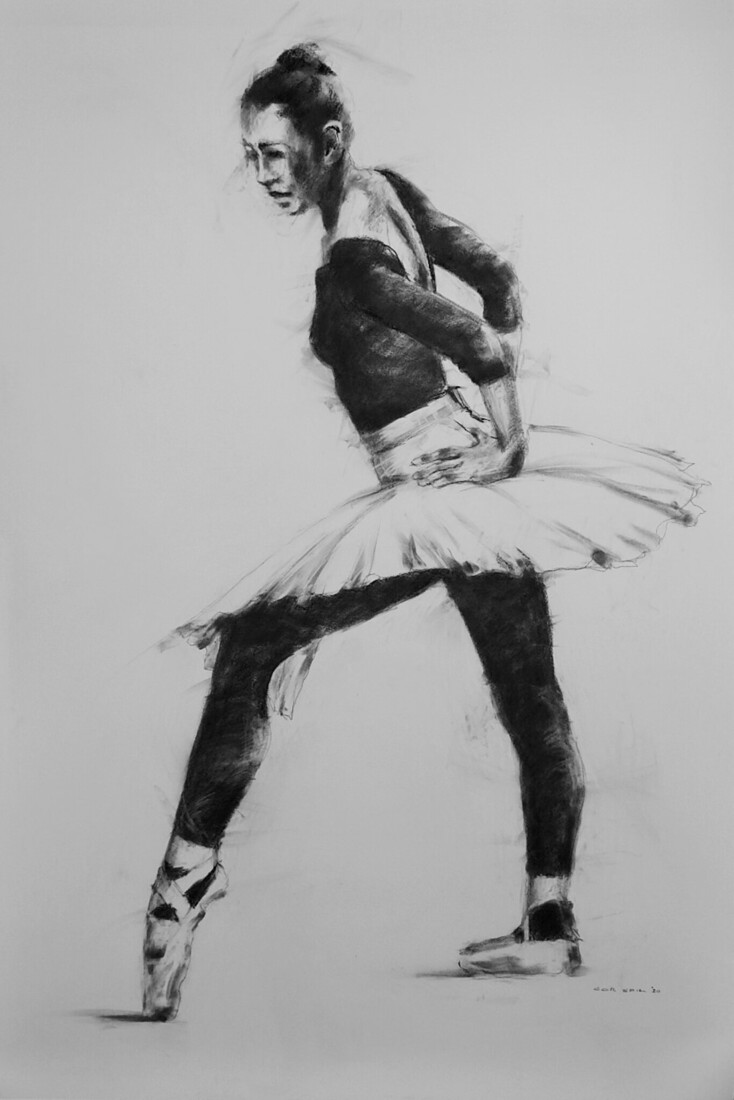 Tekening 02 ballerina 2