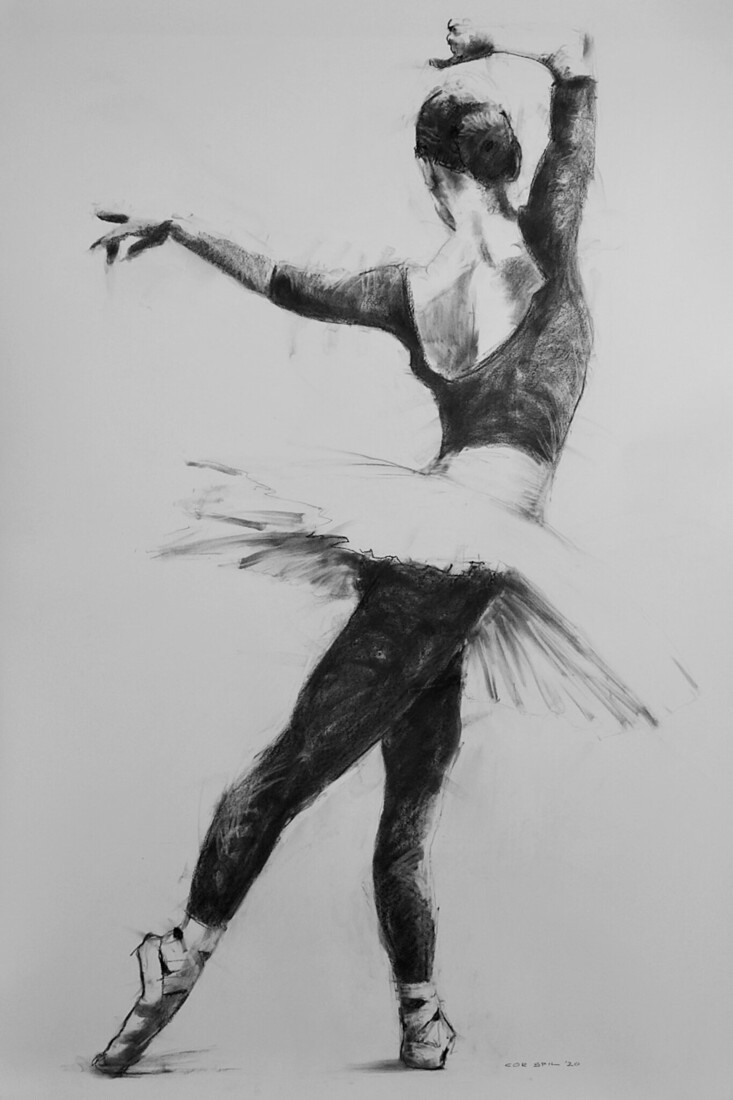 Tekening 03 ballerina 3