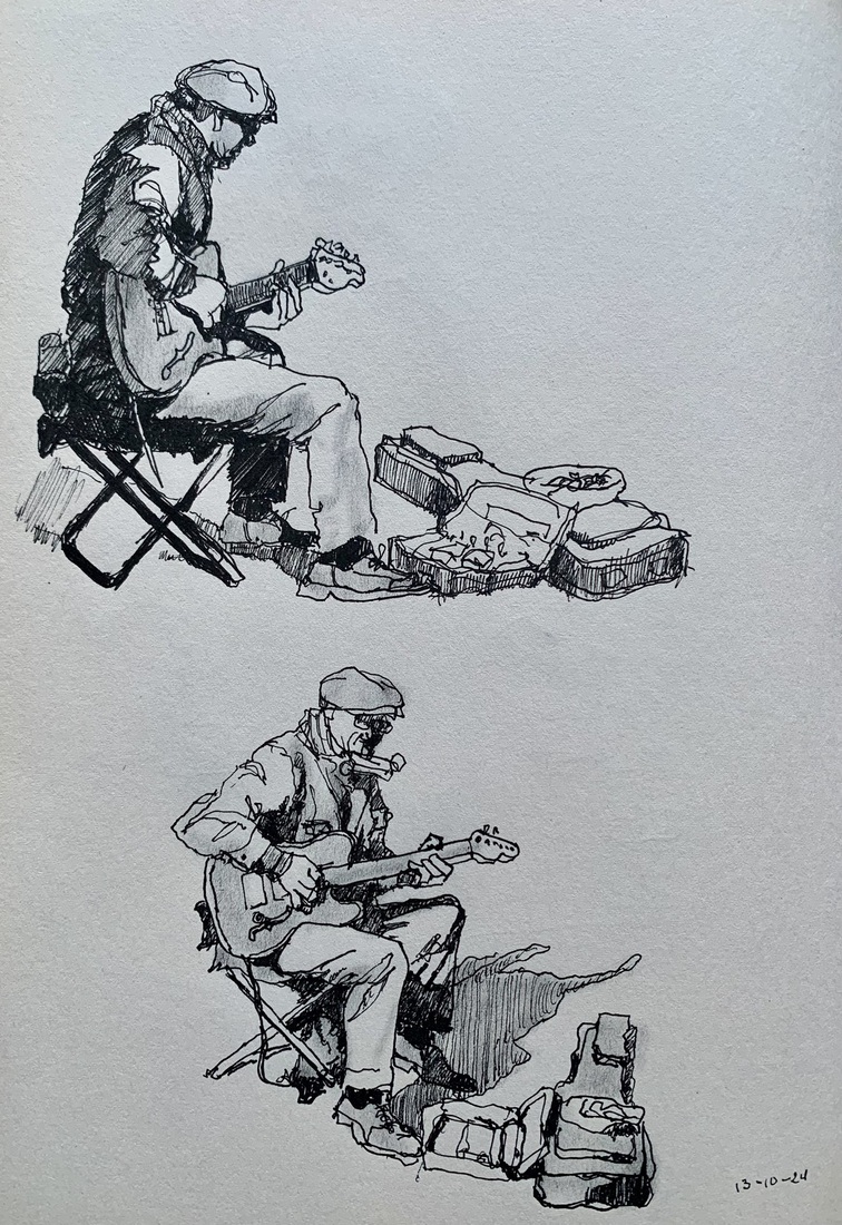 Straatmuzikant Cochem 2