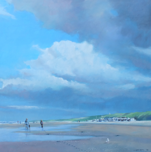 Strandtaferelen en zeegezichten