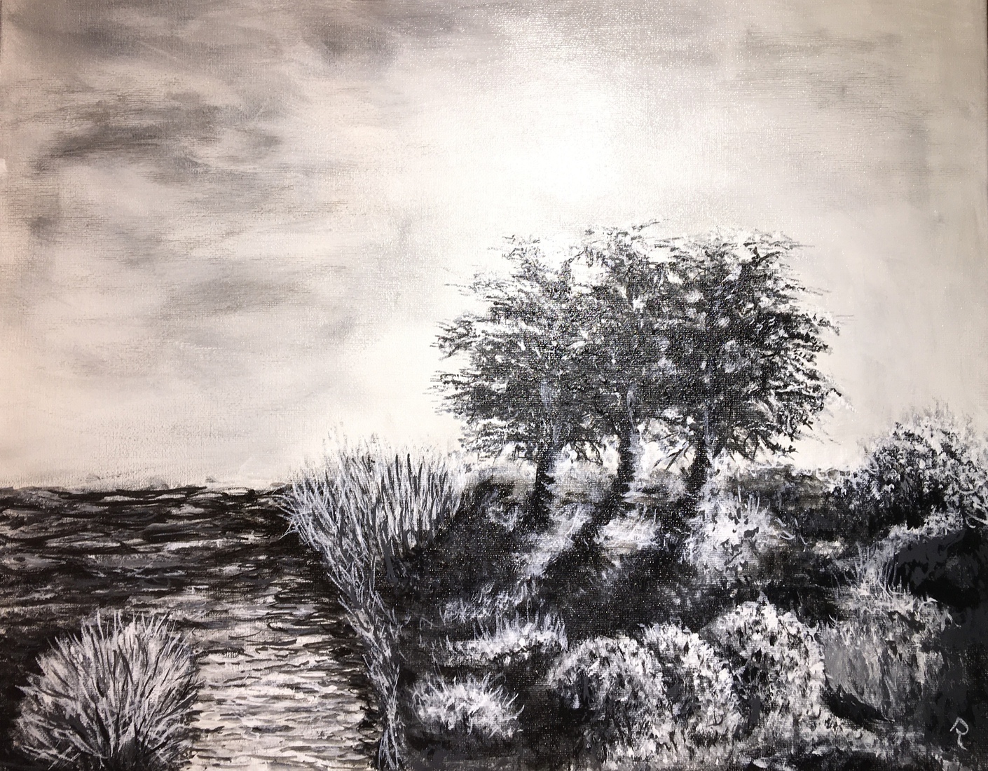 Studie van Rembrandt 