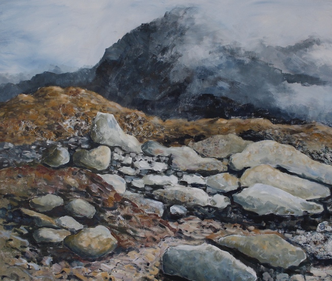 berglandschap, Himalaya