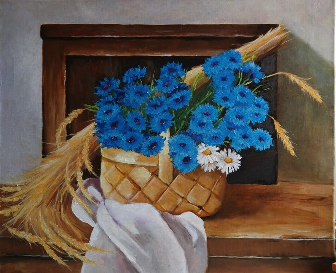 Stilleven met bloemen