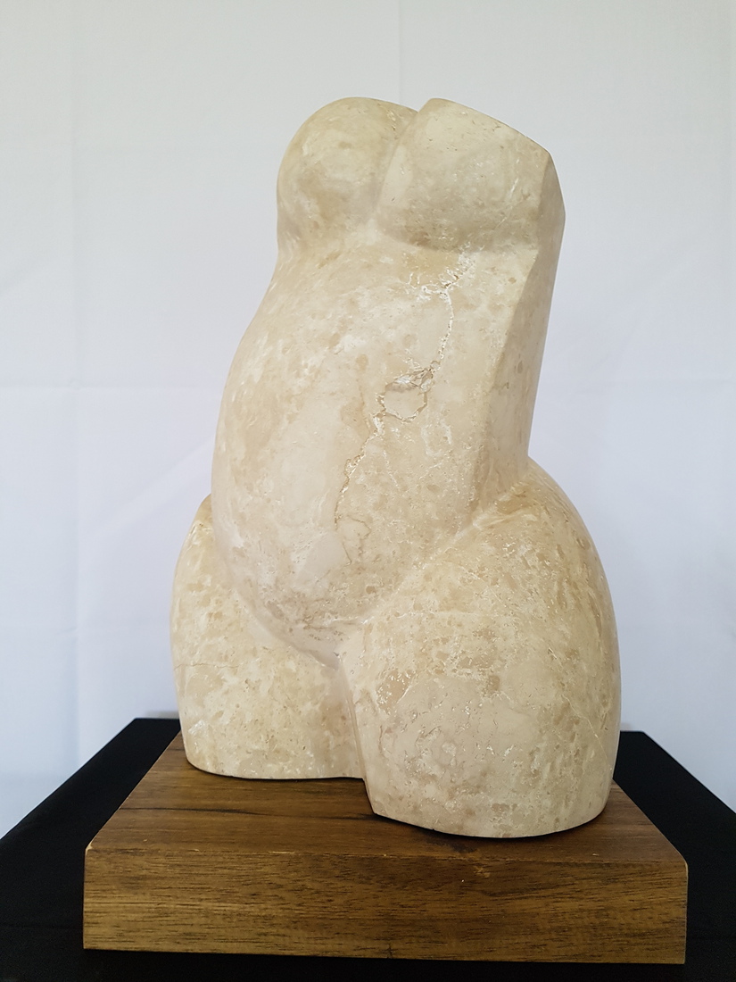 Torso vrouw, kubistisch -3a-