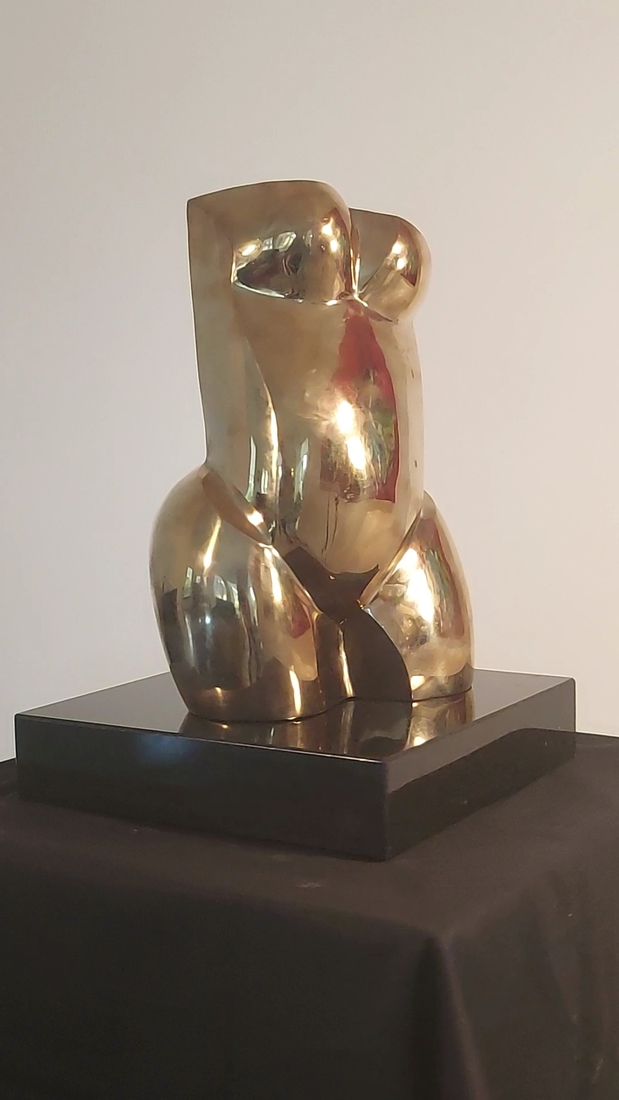 Torso vrouw, kubistisch -3b-