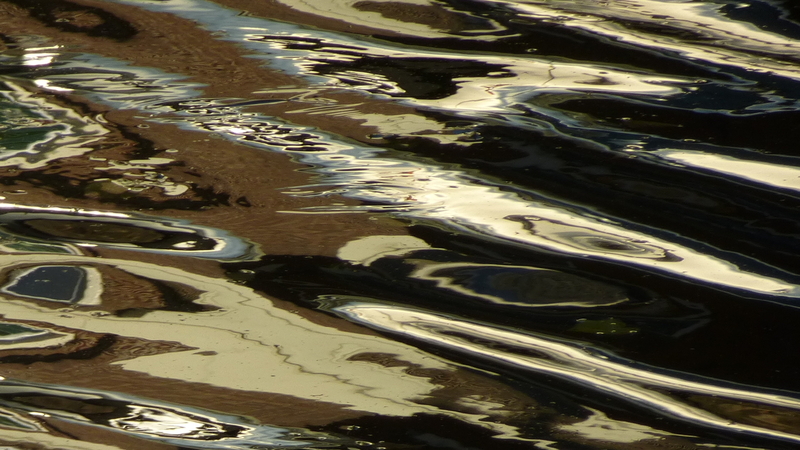 spiegeling op water
