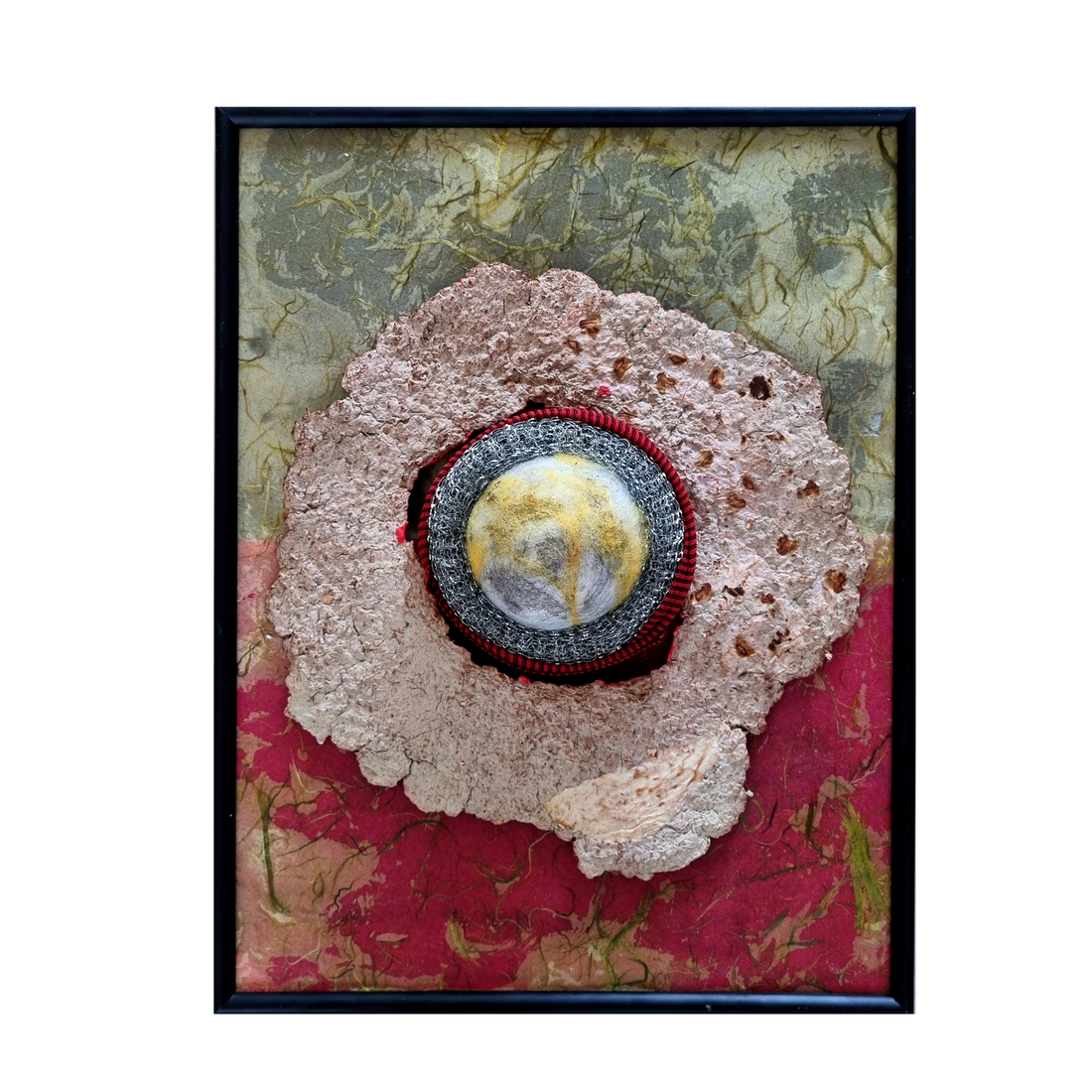 papierenring op encaustic