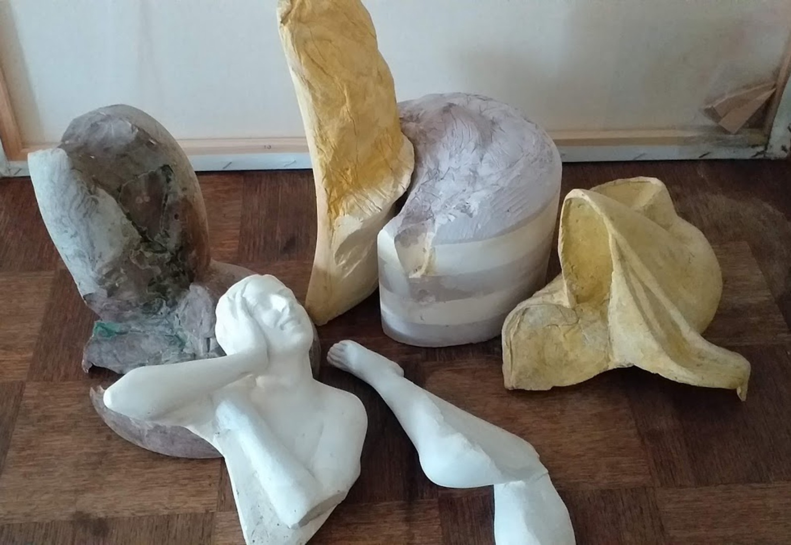 Portret Luna (brokstukken van de puzzel)