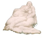 Deze werken zijn rechtstreeks uitgevoerd in een marmerblok, zonder dat ik eerst een model in plaasteer heb gemaakt. Daarom zijn de portretten in marmer niet bij ingesloten, aangezien ik voor hen eerst een model maak in plaaster