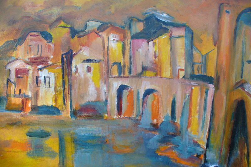 Italiaans dorp - verkocht