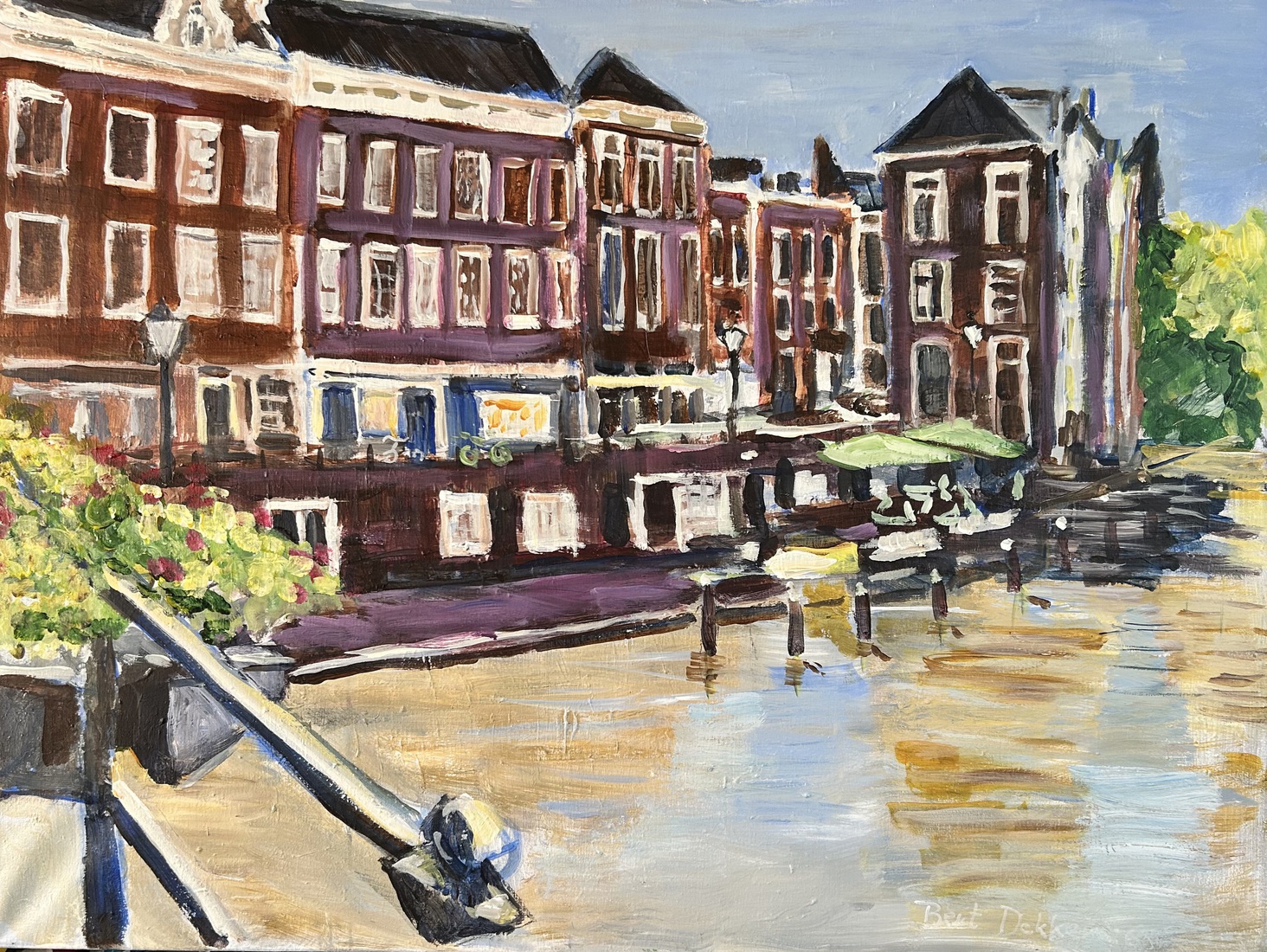 Oudegracht bij het Wed