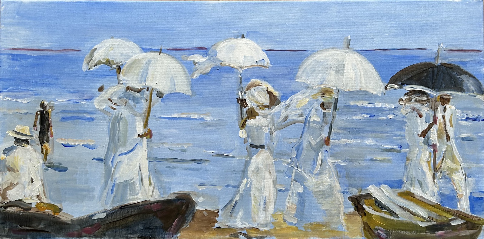 Strandtafereel