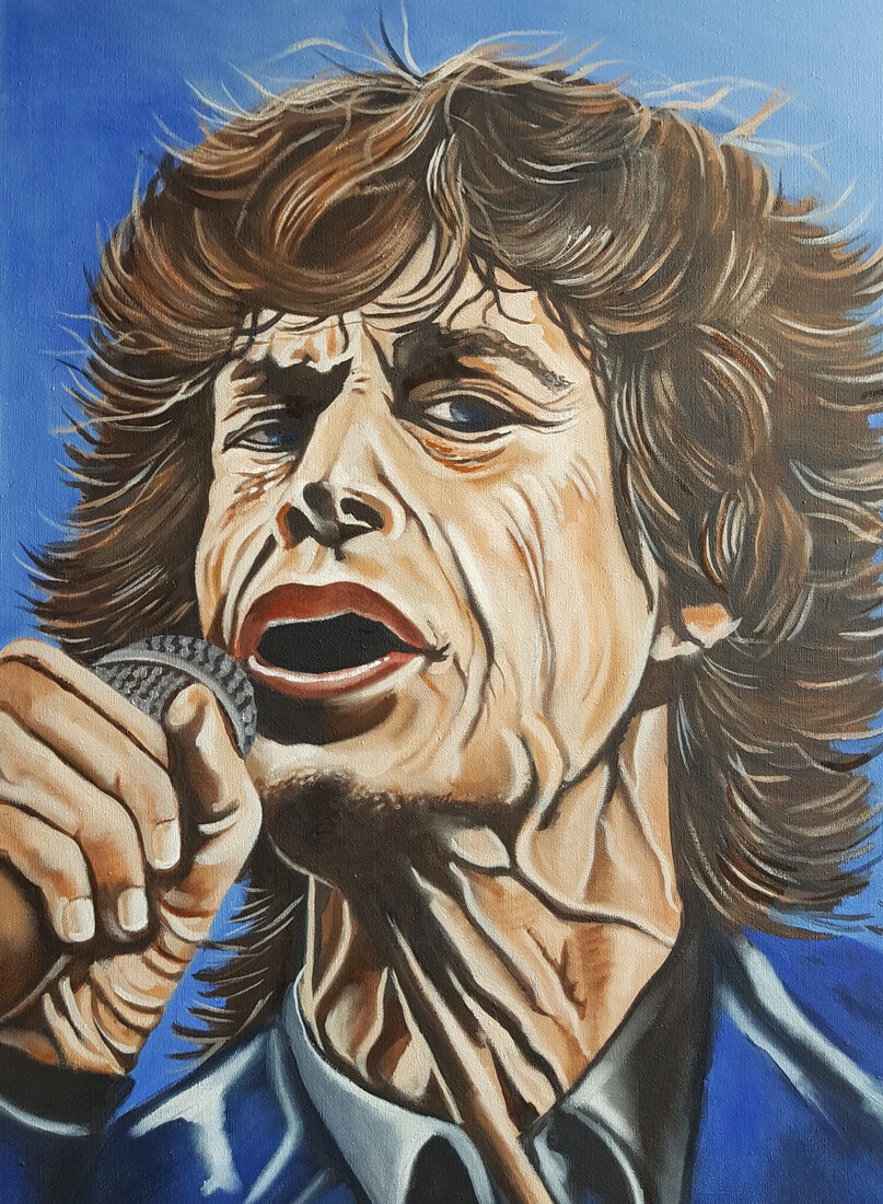 Mick Jagger kleur