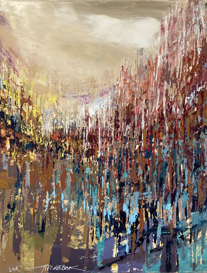 crowdy city--- the colour of cyaan