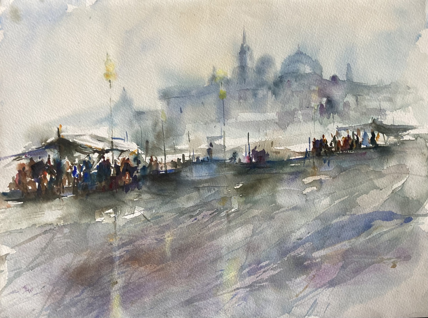 MARKET IN VENICE (Tazio Bernmonti)