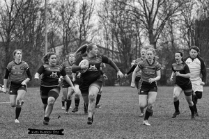Rugbywedstrijd CL de Foeste Moiden 2026: CL de Foeste Moiden - CL Hook Ladies/Rotterdames, Februari 2026