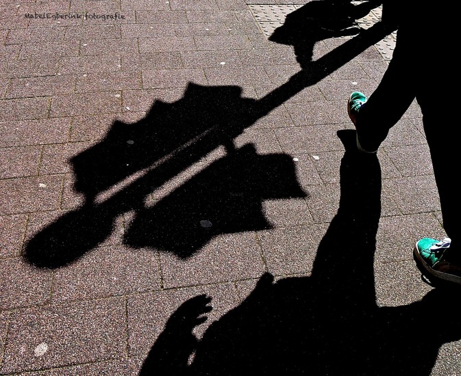 Druk straatleven / busy street life