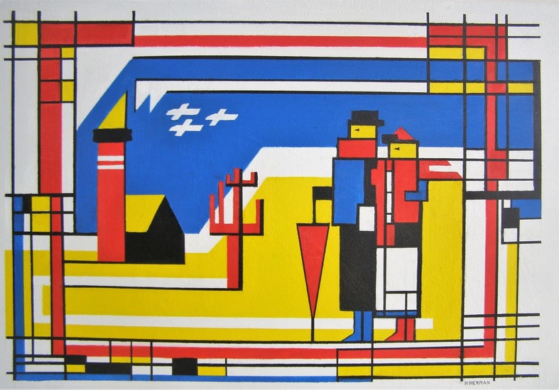 Hommage 100 jaar kunstgroep De Stijl
