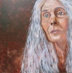 Voor mij is het schilderen van portretten en figuren de basis van de schilderkunst. zo begon het ooit met rotstekeningen, zo begon mijn schildersloopbaan en ik zal altijd de behoefte blijven voelen portretten te schilderen.