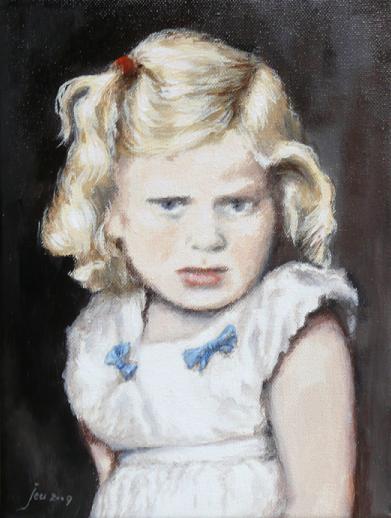 Hetty als klein meisje