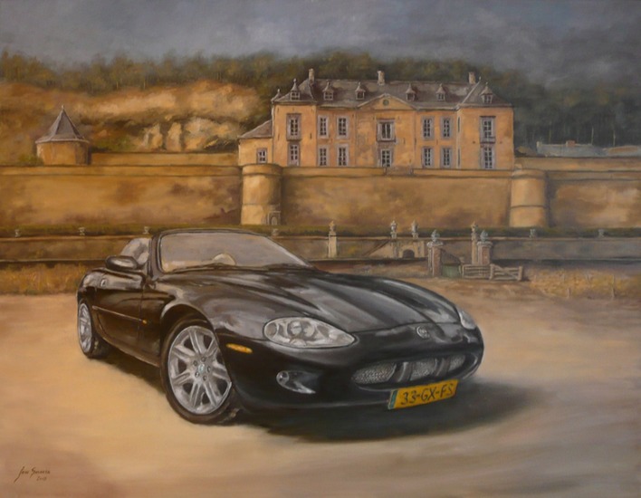 Chateau Neercanne met Jaguar