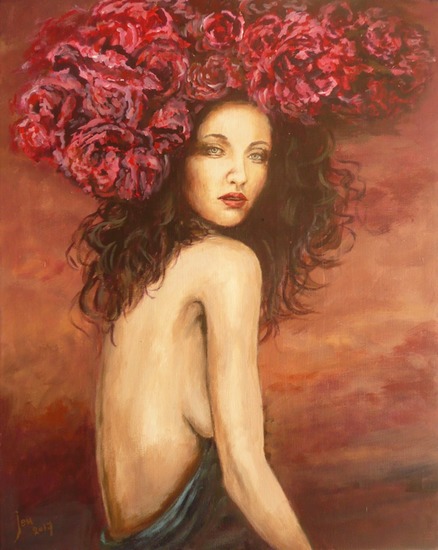 Studie van Rozen hoofd