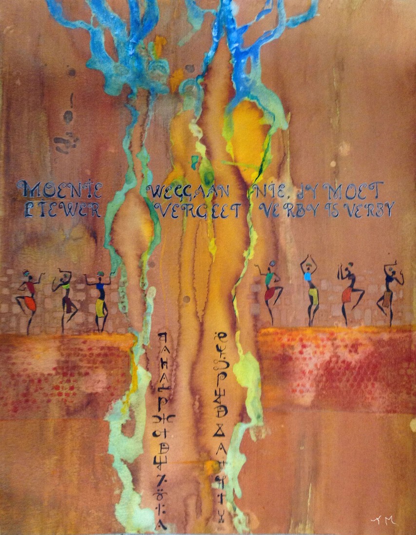 Zuid-Afrikaans tafereel 