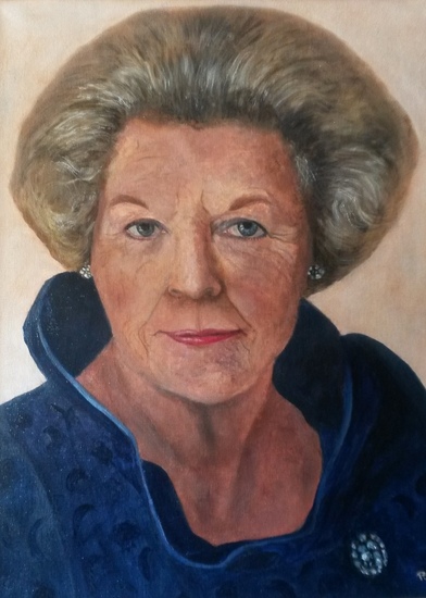 Portret Prinses Beatrix