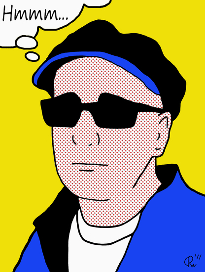 Ron de Waal, á la Lichtenstein