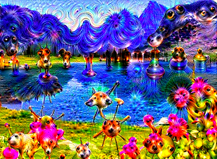 Hallucinerend Landschap