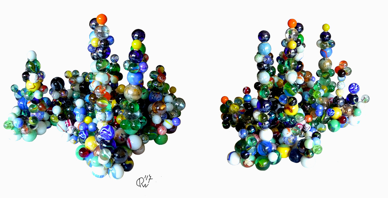 Marbles sculpture