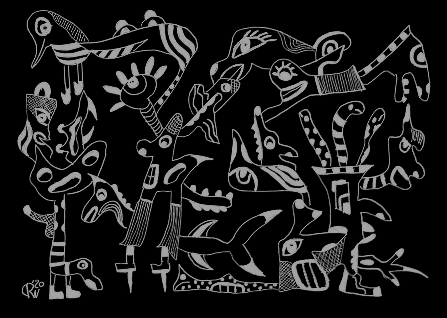 The Sharkfish Horse Head