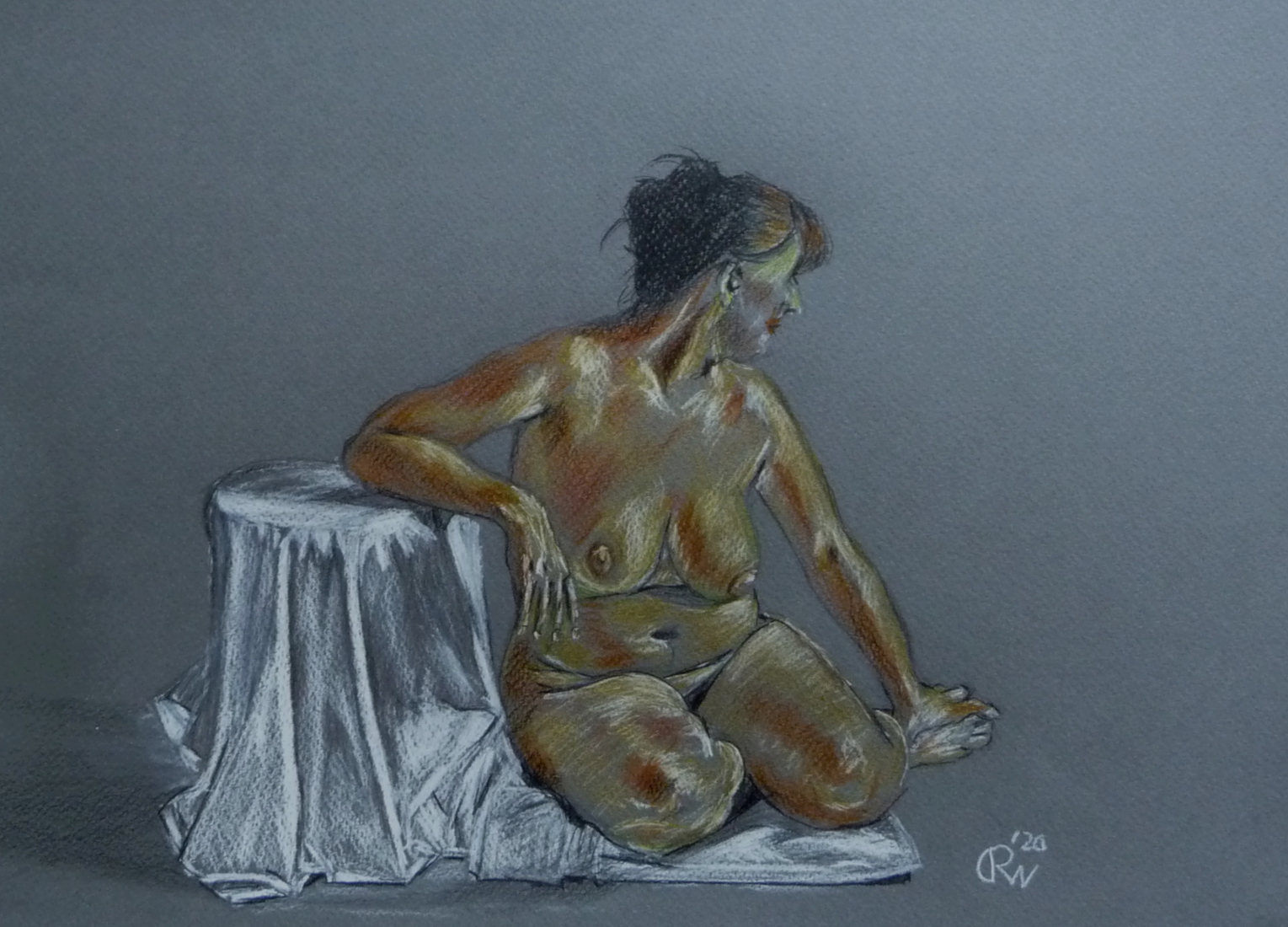 Sitting Nude