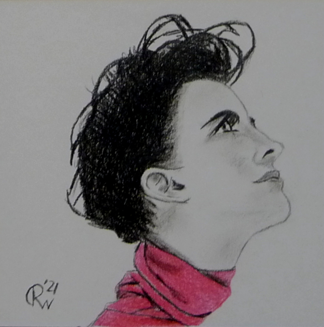 Eva Green with Scarf