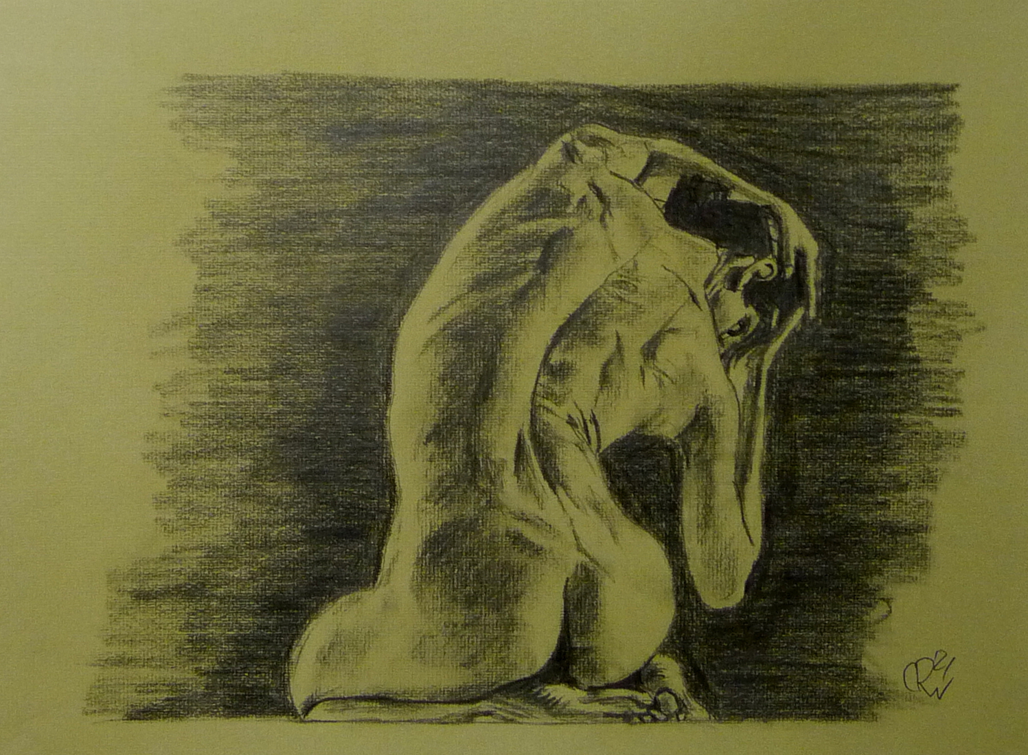 Kneeling Nude