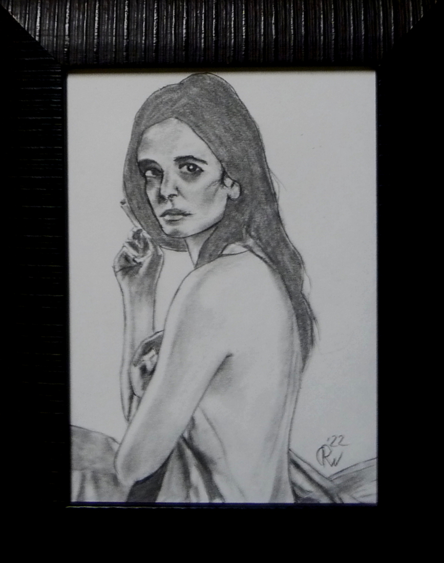 Eva Green, smoking in Bed