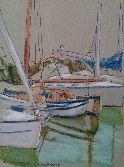 Schepen in de haven I