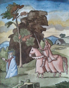 Werken naar de verbeelding naar verhalen, sprookjes of mythen