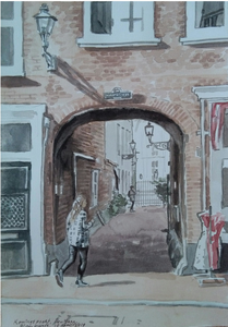 Stadsgezichten van Nederlandse steden