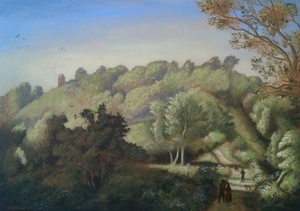 Schilderijen naar het landschap