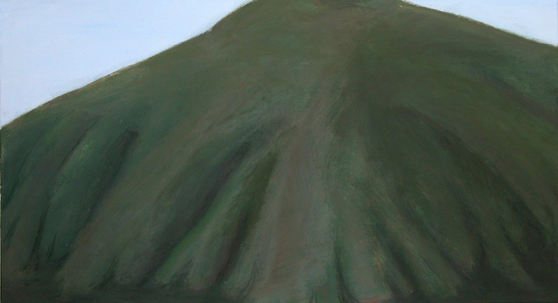 Geërodeerde vulkaan 1