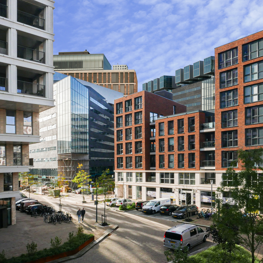 14 Paleiskwartier - van de brug af gezien