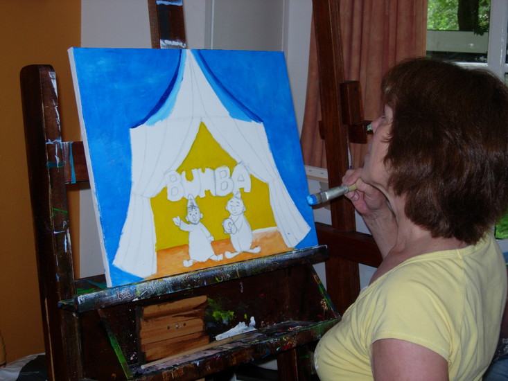 Kinderschilderij Bumba 2
