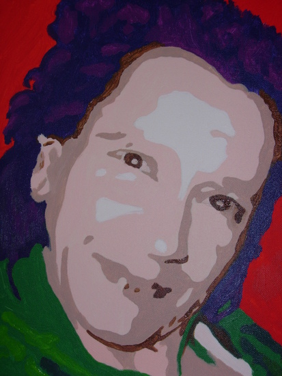 Zelfportret van Lydia