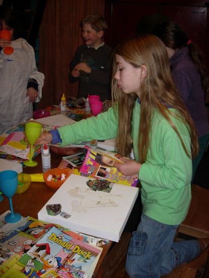 Foto's WS Strip doek